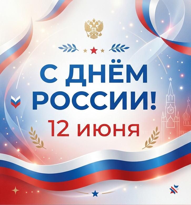 Компания «Глобал Логистик» поздравляет с Днём России!